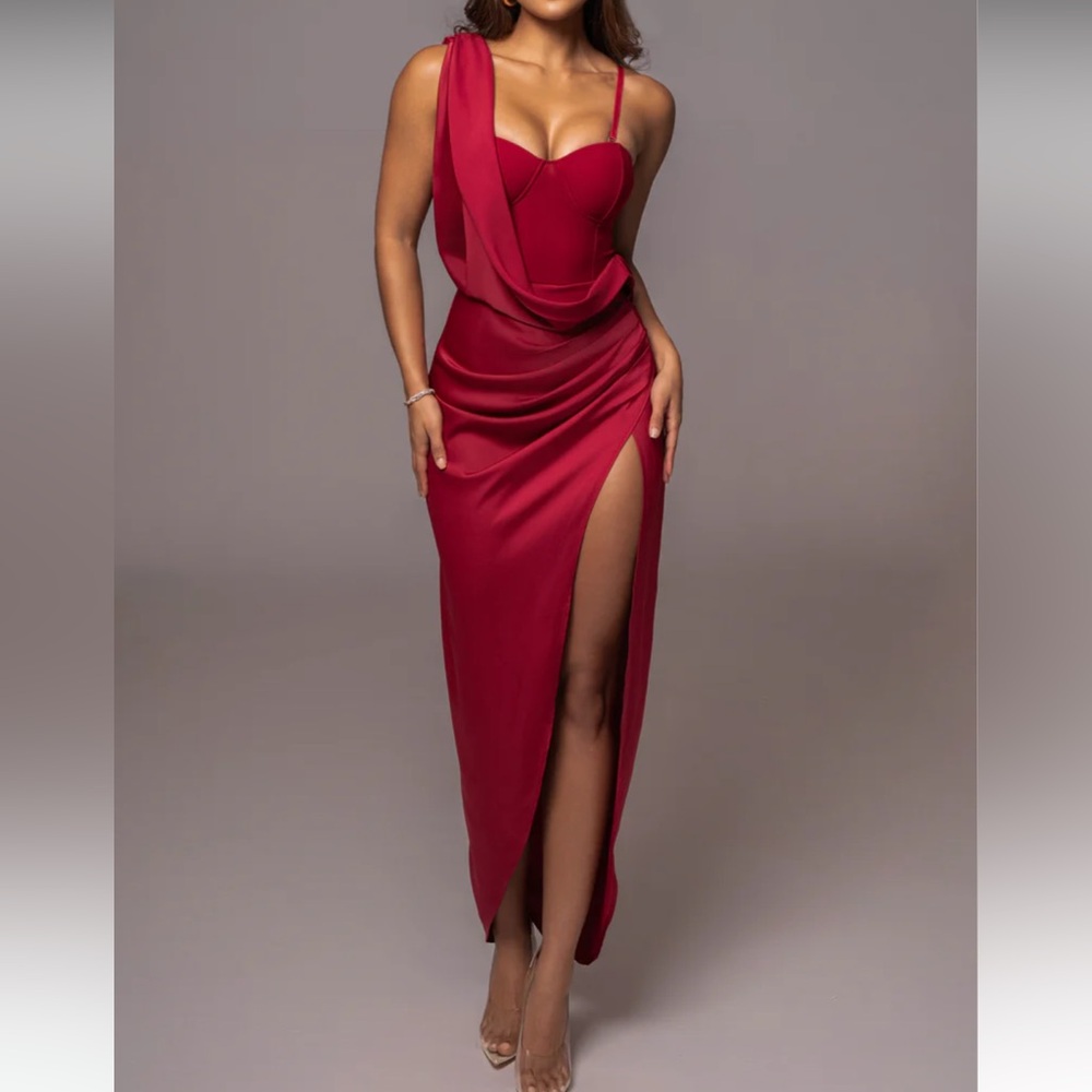 JLUX LABEL Red Dress